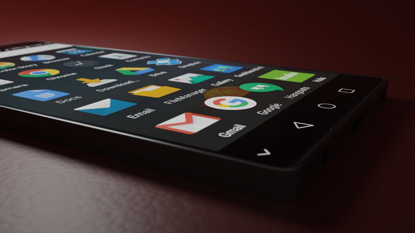 Écran de smartphone présentant plusieurs applications numériques